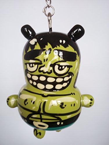 TeeNoi Hulk Super Heroes Wooden Art Minifigures Handmade Children Gift Kids Birthday Action Figure Toys Key Ring Keychain
