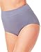 Warner's Women's No Pinching No Problems Hi Cut Brief Panty, Urban Blue, 6