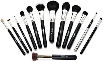 Ultima Plus 13-Piece Professional Make-up Brush Kit - Face, Eyes, Foundation