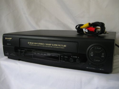 SHARP-VC-H800U-VHS-VCR-Video-Cassette-Player-Recorder