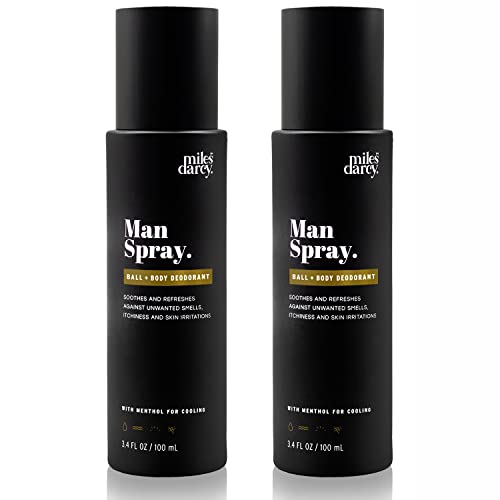 MILES DARCY Body & Ball Spray for Men Our Groin Deodorant For Men Is