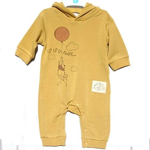 Amazon Co Jp ディズニー Disney ベビー サイズ 80 フード付 パーカー ロンパース プーさん 男の子 服 ファッション小物