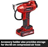 Einhell 18V Cordless Tyre Inflator Air Compressor 11 bar Auto Shut-Off Solo view 10
