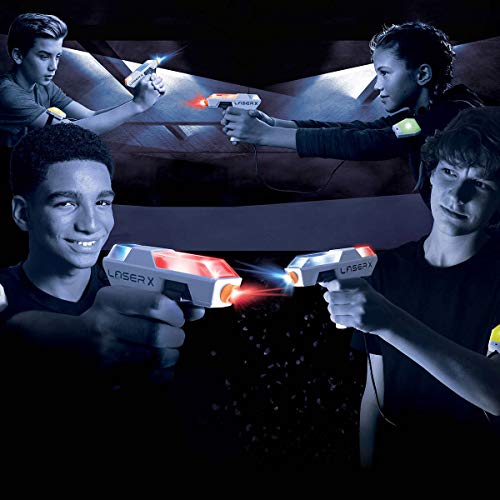 .LASER X. Micro Blasters Real Life Gaming Experience 4Player Set