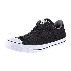 Image of Converse Unisex Chuck Taylor High Street Oxfords Black/White/Black 11 D(M) US