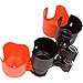 ROBOCUP Plus, Add-On Accessory XL Extension Cup Holder, Larger Drink Capacity, Perfect for Boats, Sports, Work and fits Nalgene, HydroFlask, Yeti, Mugs, Wine Glasses, Tumblers (Includes 1)