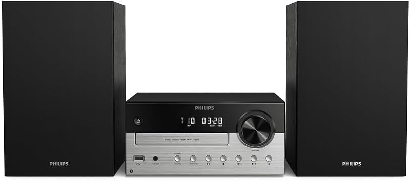 TAM4205M2 Mikro-Hi-Fi-Anlage – 80 W, Bassreflex-Lautsprecher, CD, UKW, USB, Audio-Eingang, Bluetooth 5.4, Auracast, Digital Sound Control, Fernbedienung, umweltfreundliche Verpackung — Foto 4 von 7