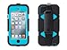 Griffin Black/Pool Blue Survivor All-Terrain Case with belt clip for iPod touch 5th/ 6th gen. - Extreme-duty case