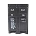 Eaton Corporation Br250 Double Pole Interchangeable Circuit Breaker, 120/240V, 50-Amp