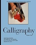 Calligraphy Paper Pad: Sky Blue Cover,Notepad, 8