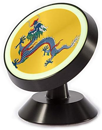Magnetic Cell Phone Holder Imperial China Flag Car Phone Mount for Car Dashboard Phone Stand Compatible with Phone X/6/6s/7/8/8 Plus/7,Galaxy S9 S8 S7 S6 LG Note 8 5 4 Tablet