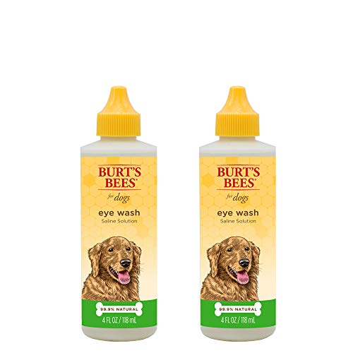 Burts Bees Eye Wash with Saline Solution for Dogs, 4 Ounces - 2 Pack