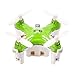 Dayan Anser Mini RC Rechargeable CX-STARS 4CH 6 Axis Gyro Quadcopter Drone with Micro Pocket UFO LED  (Green)
