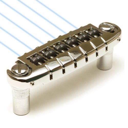 Graph Tech Ghost Loaded ResoMax NW1 Wraparound Bridge - Chrome