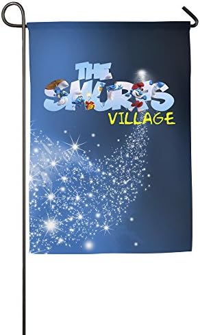ZMILY Blue Animal Playing Decorative Garden Flag Pub Welcome Home 12*18inch
