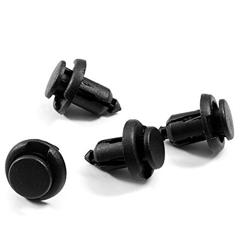 QMET Nylon Bumper 91503-SZ3-003 10mm Push Fender Flare Fastener Rivet Clips (40)