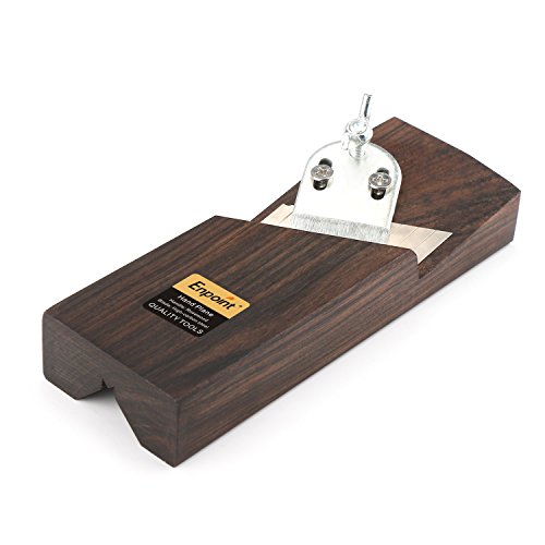 Wood Corner Plane, EnPoint Woodworking Block Plane Ebony 45 Degree Corner Plane Japanese Planer KANNA Edge Chamfer Wood Block Carpenter Hand Tool for Trimming Edge Rounding Angle Finish