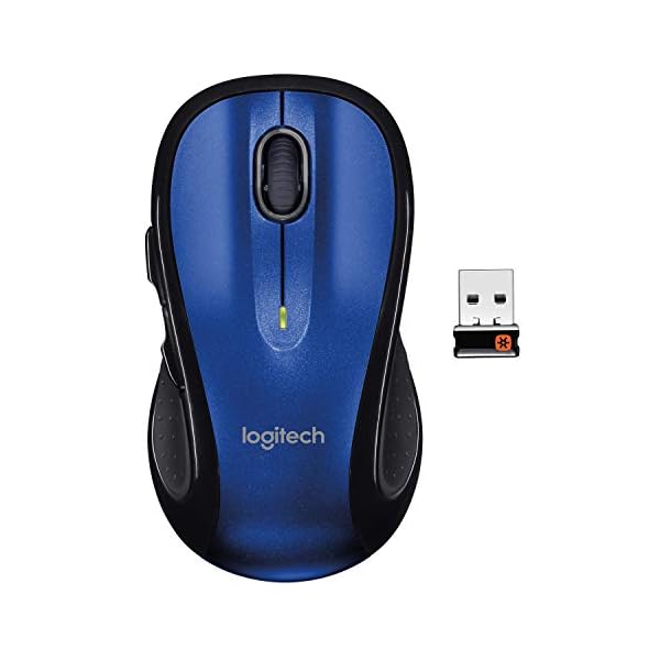 Logitech-M510-Wireless-Computer-Mouse--Comfortable-Shape-with-USB-Unifying-Receiver-with-BackForward-Buttons-and-Side-to-Side-Scrolling-Blue Logitech M510 Wireless Computer Mouse – Comfortable Shape with USB Unifying Receiver, with Back/Forward Buttons and Side…