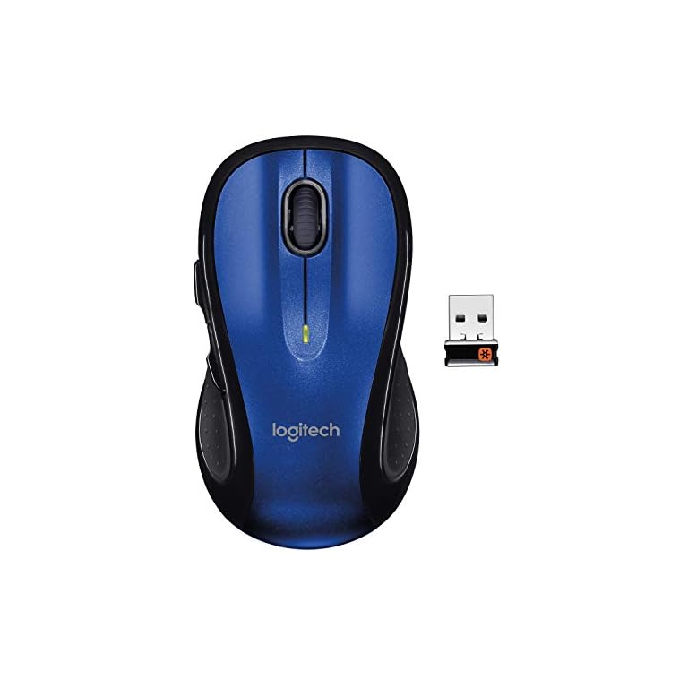 Logitech M510 Wireless Computer Mouse – Comfortable Shape with USB Unifying Receiver, with Back/Forward Buttons and Side…