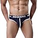 Men's Underwear,Neartime Mens Boxers Pouch Shorts Underpants Sleepwear (L, Dark Blue)