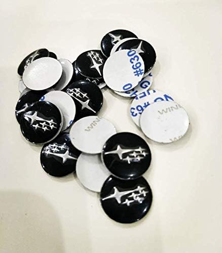 2Pcs car Remote Key fob Logo Emblem Badge Sticker (More Choices) (Subaru)