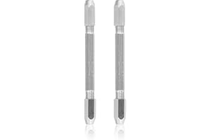 Lwuey Hex Hand Drill Pin Vise, Double Ended Jewelry Watch Repair Tool Detachable High Strength Rust Resistant DIY Manual Dril