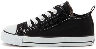 Amazon Converse コンバース スニーカー キッズ Child All Star チャイルド オールスター N Z Ox ローカット ジップ付き キャンバス 子供靴 17 0cm ブラック Cd As Nz Ox 170 3ck553 シューズ バッグ
