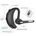 Bluetooth Headset, Wireless Earpiece Active Noise Canceling /w Mic for iPhone Android Cell Phones Driving by BlueFit - M6