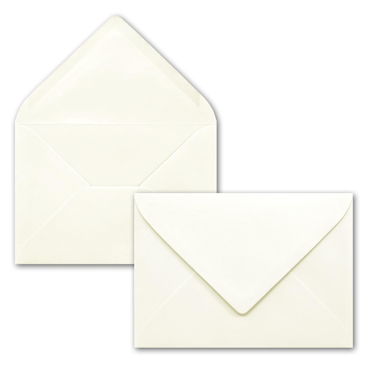 Neuser FarbenFroh C5 Envelopes, 229 x 162 mm, Self-Adhesive 50 Umschläge 22-Naturweiß — image 1