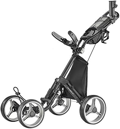 CaddyTek Explorer V8 – SuperLite 4 Wheel Golf Push Cart, Explorer Version 8 CaddyTek Explorer V8 – SuperLite 4 Wheel Golf Push Cart, Explorer Version 8