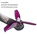 12pcs Gemfan 4052 4 inch 3-Blade Propellers Props Triblade CW CCW Propeller for 2205 2206 2207 Brushless Motor and 160 180 210 220 230 260 FPV Drone Racing Quadcopter Frame Kit by Crazepony (Purple)