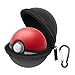 Carrying Case Compatible with New 2018 Pokemon Poke Ball Puls Controller, Protective Hard Portable Travel Pokeball Case Bag for Nitendo Switch Accessories Pokeball(Black)