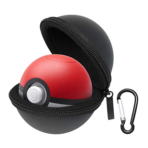 Carrying Case Compatible with New 2018 Pokemon Poke Ball Puls Controller, Protective Hard Portable Travel Pokeball Case Bag for Nitendo Switch Accessories Pokeball(Black) Carrying Case Compatible with New 2018 Pokemon Poke Ball Puls Controller, Protective Hard Portable Travel Pokeball Case Bag for Nitendo Switch Accessories Pokeball(Black)