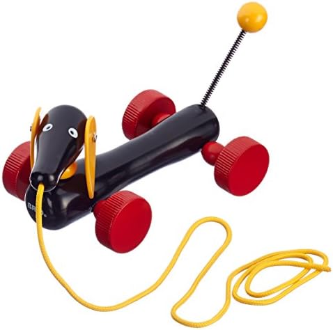 Brio World - 30332 Pull Along Dachshund The Perfect Playmate For Your Toddler