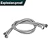 Vataler Faucet Line Connector Braided 304 Stainless Steel Supply Hose 1/2