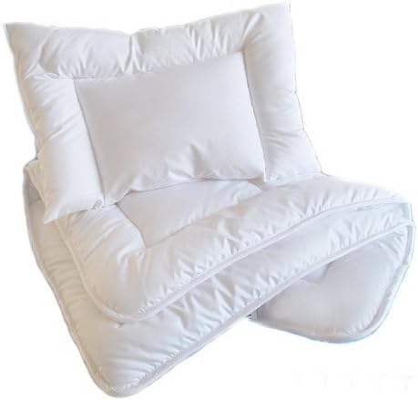 Luxury 2 pcs BABY BEDDING SET/PILLOW + DUVET(QUILT) to fit cot or cot bed DUVET (135 x 100cm)