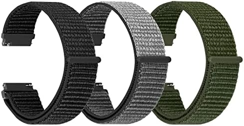 Cinturino Orologio In Nylon Elastico Francese Onthelevel – 18mm 20mm 22mm Con Barrette E Strumento, Stile Paracadutista - 3