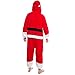 Silver Lilly Unisex Pajamas - One Piece Cosplay Holiday Santa Claus Costume (L)