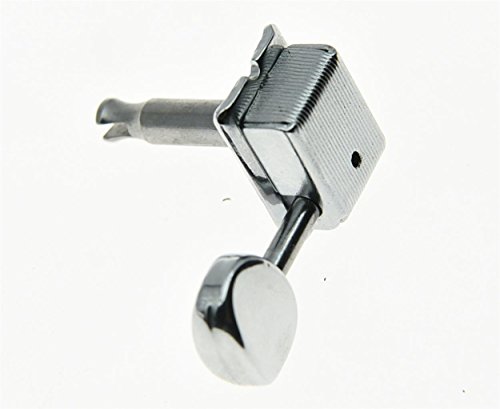 KAISH Chrome Split Post Vintage Guitar Tuning Keys Tuners Machine Heads for Strat/Tele Korea Made