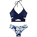 Bikini Swimsuit for Women Floral Print 2 Piece Bikini Bathing Suit
