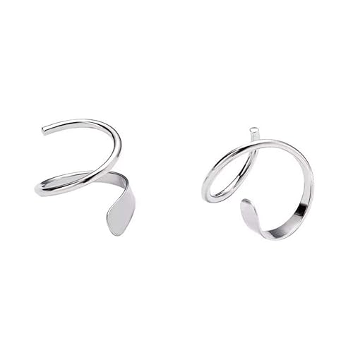 YESLADY Wrap Double Twist Ear Plug Earring Spiral Helix Stud Ear