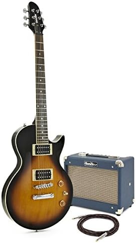 SubZero New Jersey III Guitar Sunburst + Tube 5 Valve Amp Pack