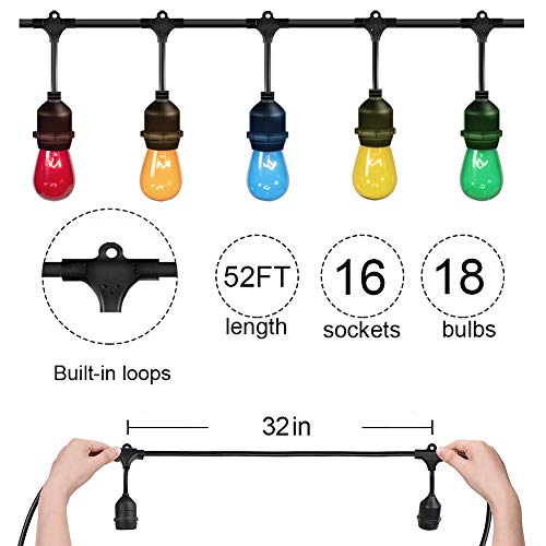 5 Amico+Commercial+Weatherproof+Heavy+Duty+Decorative