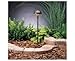 15323AZT Eclipse 1LT Incandescent/LED Hybrid LV Landscape Path & Spread Light, Textured Architectural Bronze Finish