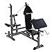 Goplus® Adjustable Weight Lifting Flat Incline Bench Fitness Strength Exercise