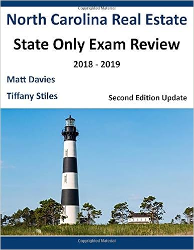 North Carolina Real Estate State Only Exam Review Davies Matt Styles Tiffany 9780692164037 Amazon Com Books