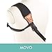 Movo MP-SS7 V2 Rapid Action Camera Sling Strap with Quick Release Clip, Neoprene/Vintage Leather Shoulder Pad Cushion & Bonus Lens Cap Holders for DSLR, Mirrorless Cameras & Binoculars