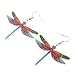 Bonsny Drop Dangle Sweet Blue Flying Dragonfly Earrings Gift Insect Pattern Fashion Jewelry For Women (Colorful)