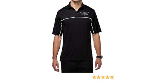 Amazon.com: Buy Cool Shirts Mens Ford T-Shirt Mustang with Grill (Pocket  Print) Polo Shirt: Clothing