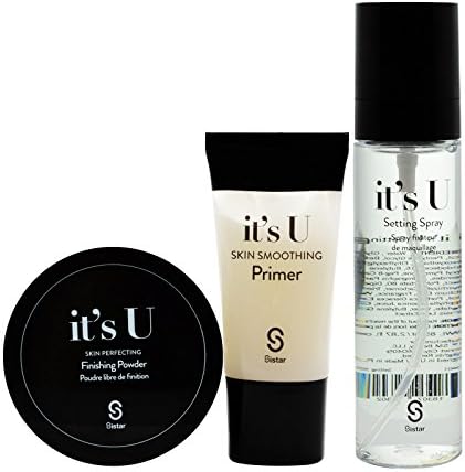 SISTAR COSMETICS Finishing Powder and Primer(Hydrating) and Setting Spray Set